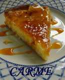 Pastel húmedo de coco
