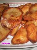 Carne empanada al parmesano