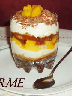 Una foto de Tiramisu de mango
