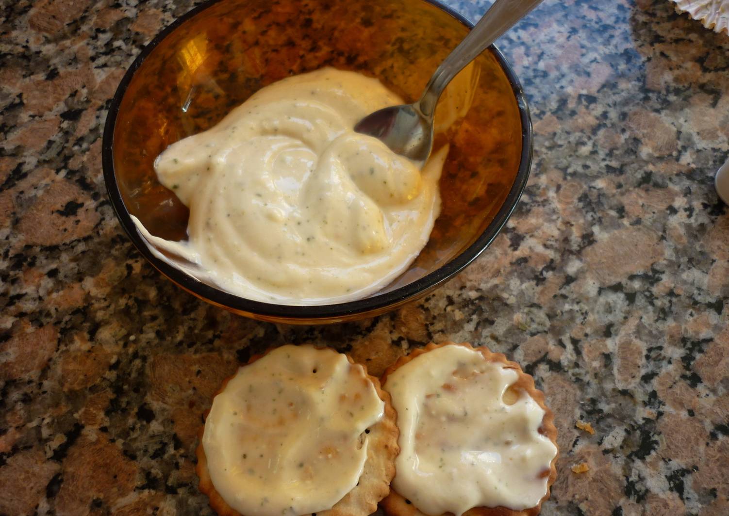 Dip De Queso Crema Y Savora Receta De Gringa Cookpad