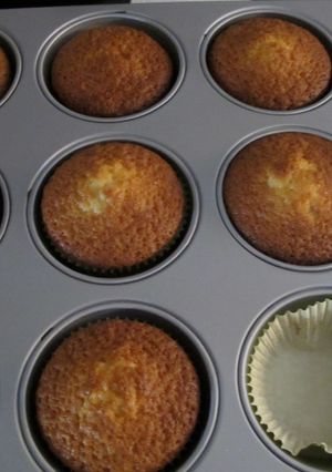 Una foto de Panquecitos de Manzana