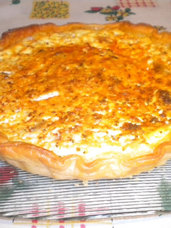 Una foto de Quiche de mejillones y atún