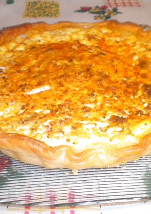 Una foto de Quiche de mejillones y atún