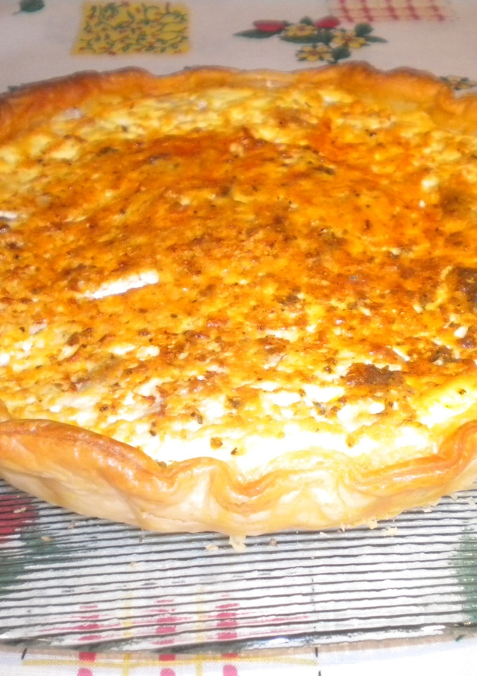 Una foto de Quiche de mejillones y atún