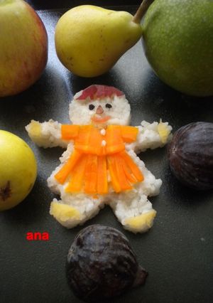 Una foto de Arroz con pescado para los peques
