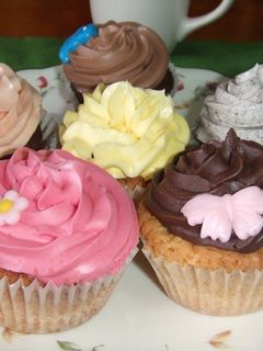 Una foto de Cupcakes festivos