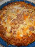 Espaguettis bomba al asadillo