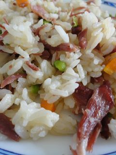 Una foto de Arroz thai al jazmín con pato