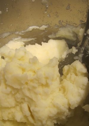 Una foto de Puré de papa con coliflor