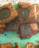 Brownie de galletas oreo