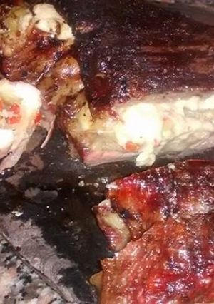 Una foto de Asado a la parrilla de pamplona de lomo de vaca