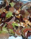 Ensalada de brotes de lechuga 