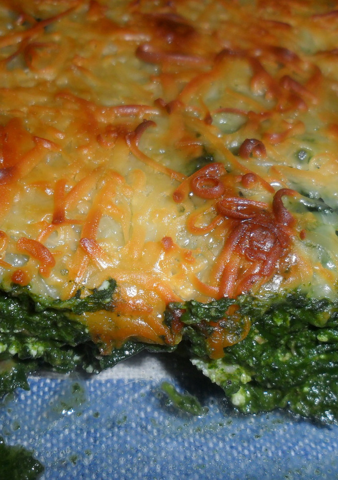 Una foto de Pastel de acelga y ricotta