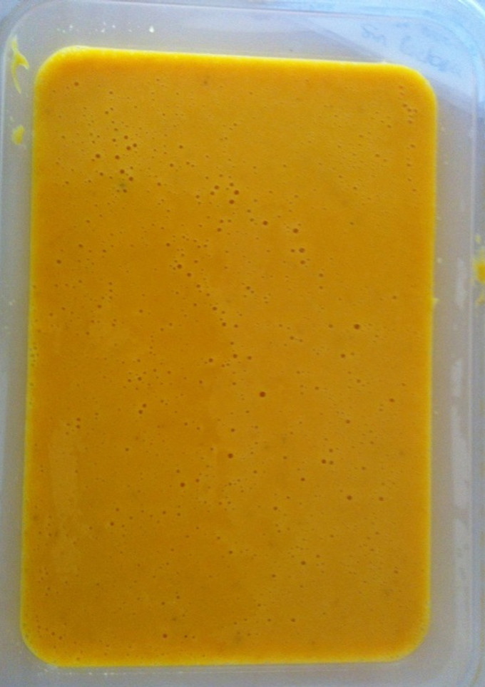 Una foto de Crema de zanahoria y patata