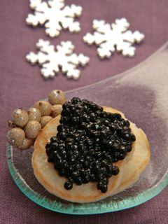 Una foto de Canapés navideños sin gluten