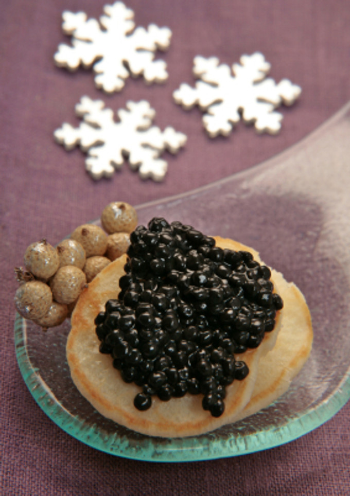 Una foto de Canapés navideños sin gluten