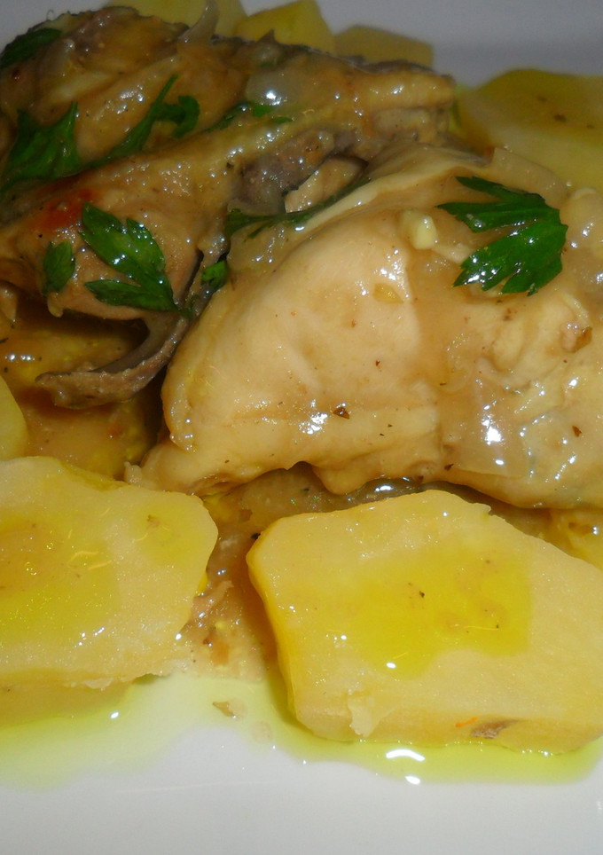 Una foto de Pollo a la mostaza y miel
