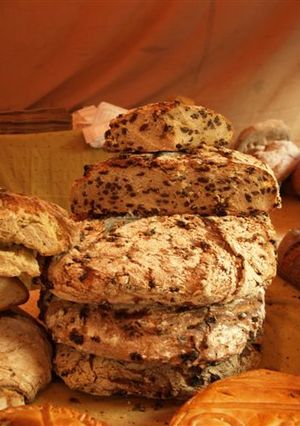 Una foto de Pan de chicharrones