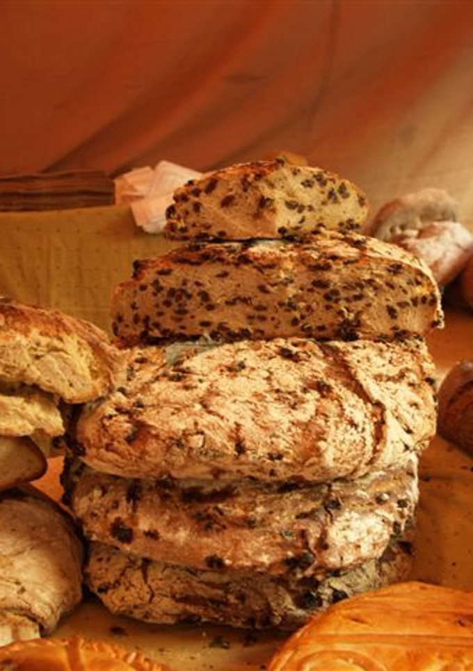 Una foto de Pan de chicharrones