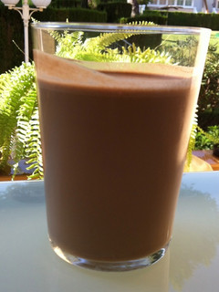 Una foto de Batido de galletas y chocolate