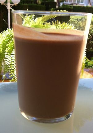 Una foto de Batido de galletas y chocolate