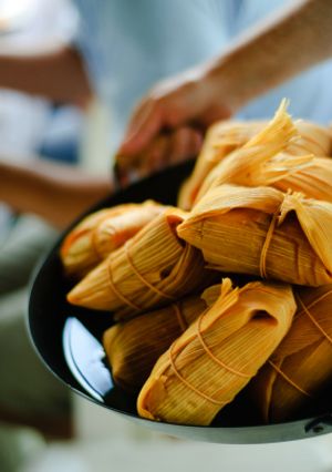 Una foto de Tamales sin gluten