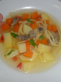 Una foto de Sopa de fideos