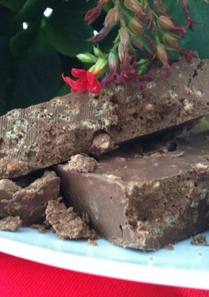 Una foto de Turrón de chocolate sin gluten