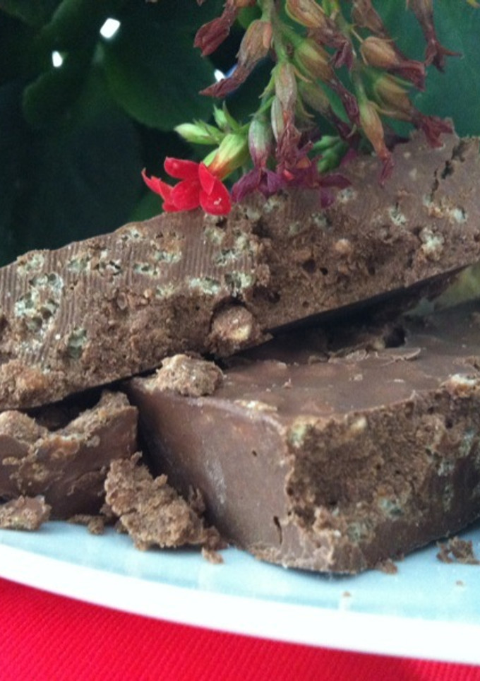 Una foto de Turrón de chocolate sin gluten