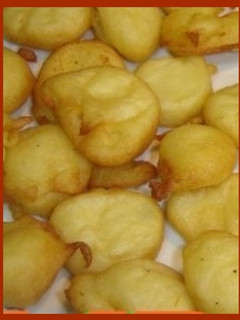 Una foto de Buñuelos de bacalao