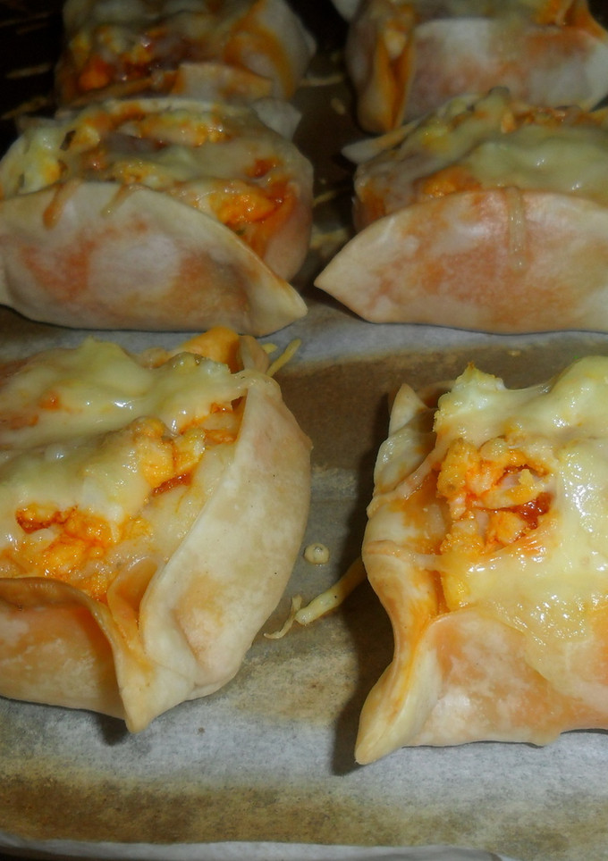Una foto de Pastelitos o canastitas con puré de patata