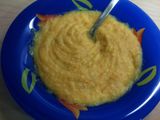 Puré de patata con calabacín
