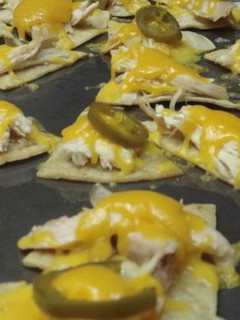 Una foto de Nachos de pollo