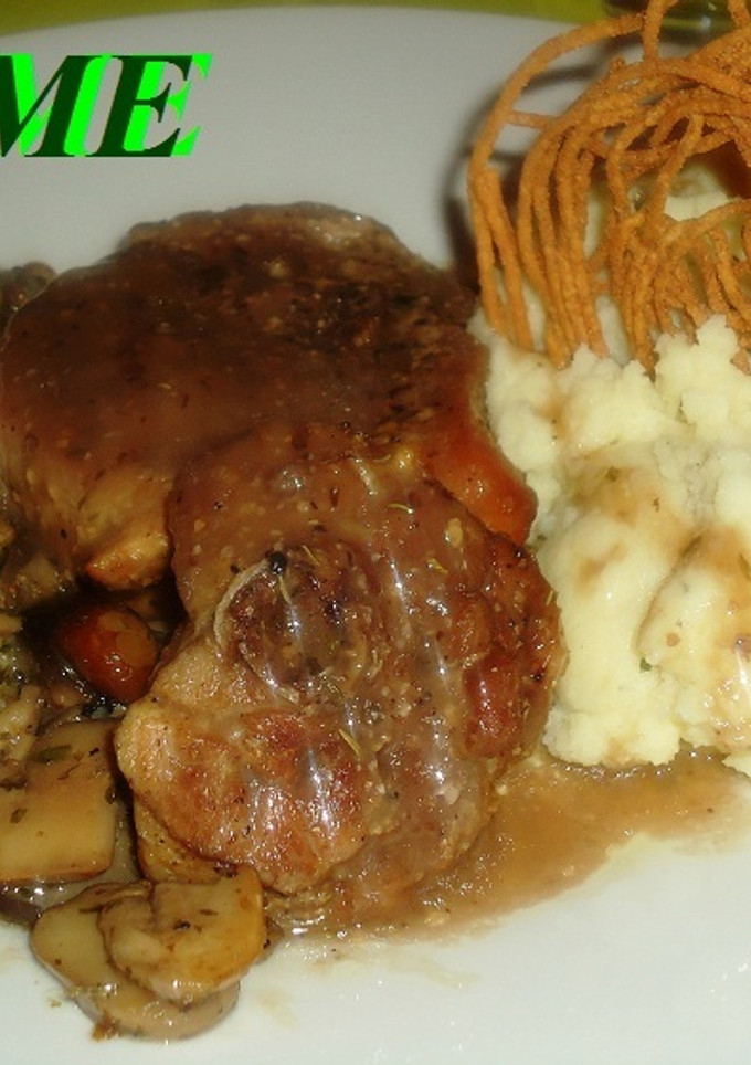 Una foto de Ossobuco de pavo con curry