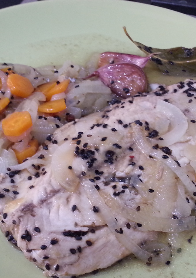 Una foto de Bonito en escabeche