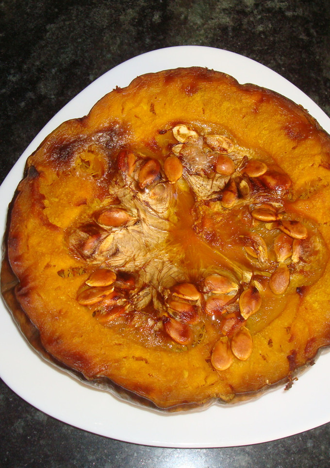 Una foto de Calabaza asada