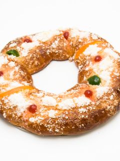 Una foto de Roscón de reyes sin gluten