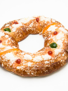 Una foto de Roscón de reyes sin gluten