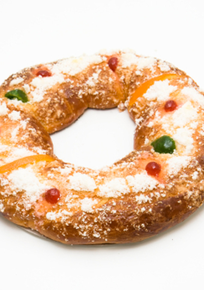 Una foto de Roscón de reyes sin gluten