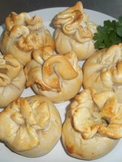 Una foto de Paquetitos rellenos de puré de papas