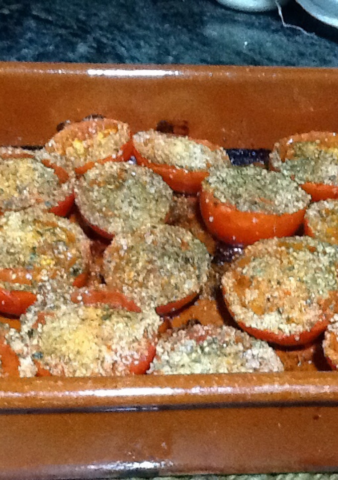 Una foto de Tomates al horno