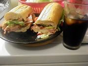Una foto de pan de carne panceta