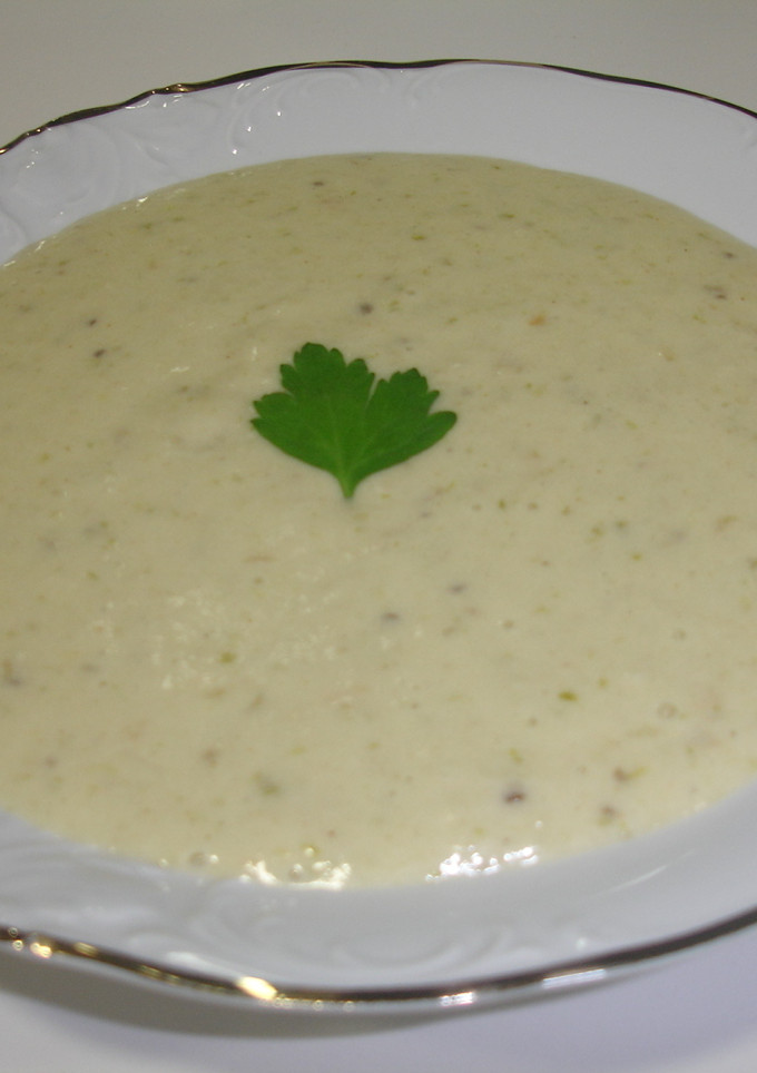 Una foto de Puré de patatas con berenjena