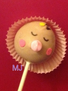 Una foto de Cake pops niña y niño