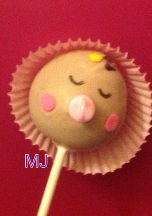 Una foto de Cake pops niña y niño