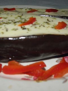 Una foto de Berenjenas rellenas