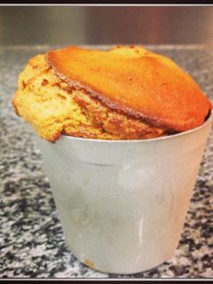 Una foto de Soufflé a la canela