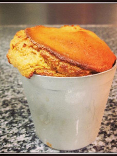 Una foto de Soufflé a la canela