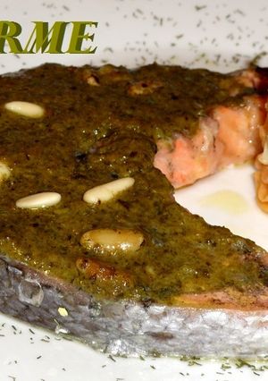 Una foto de Salmón gourmet
