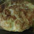 Tortilla de papas y langostinos